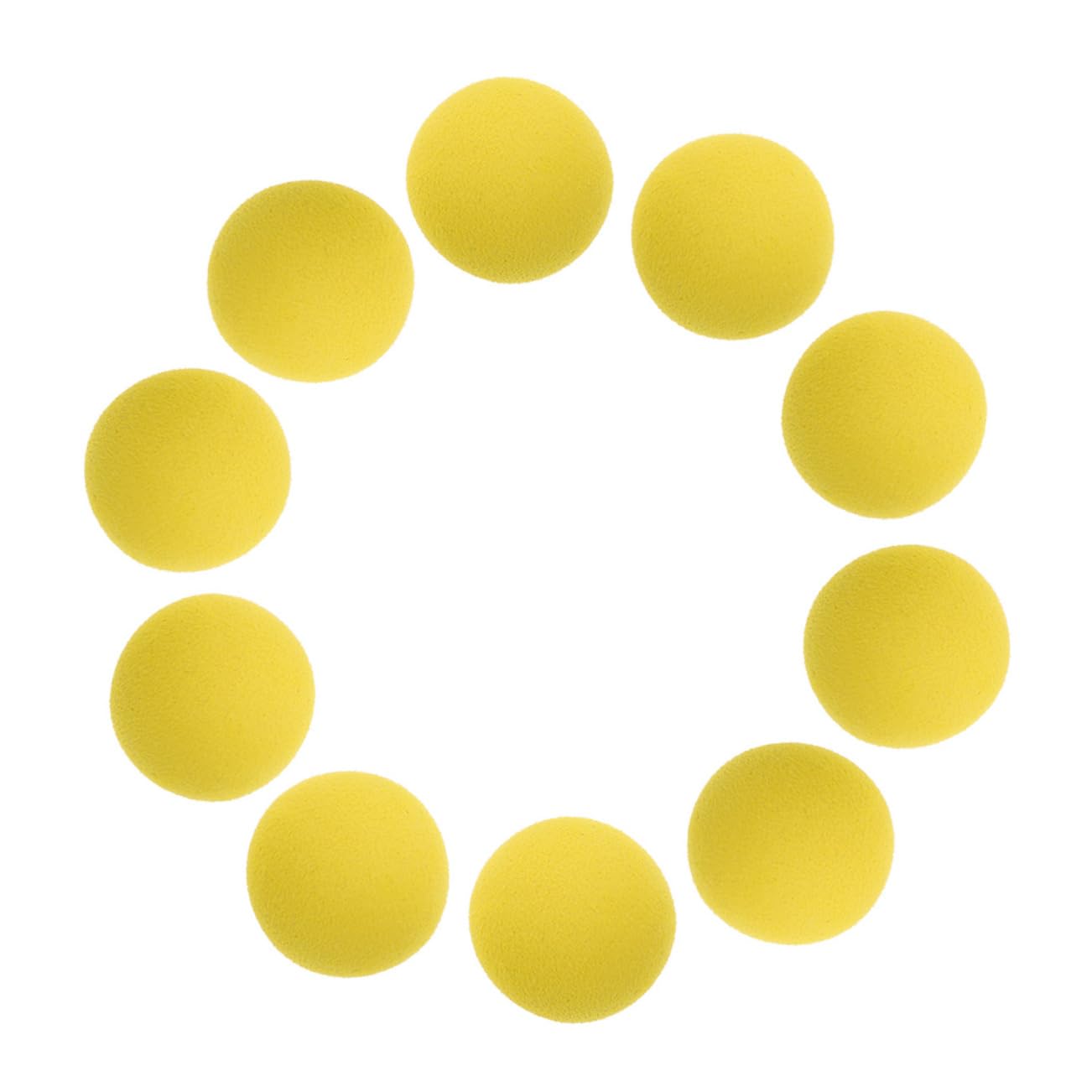 Vaguelly Balls 36pcs Round Eva Balls Safe Ball for Game Launch Ball Set for Boys and Girls