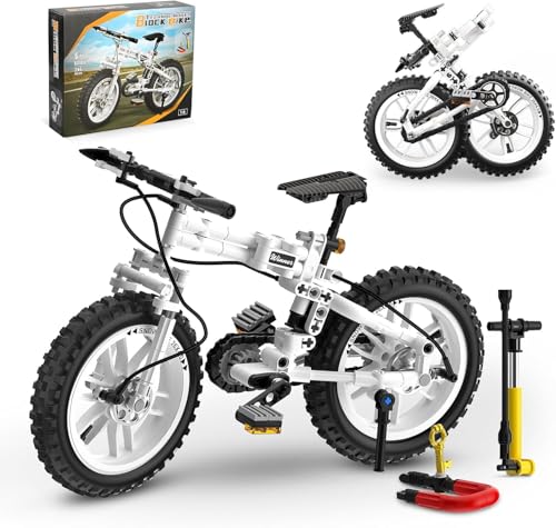 QLT QIAOLETONG Lot de 246 blocs de construction de vélo de ville pour adultes, garçons et filles âgés de 6 à 12 ans