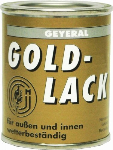 Goldlack Bindulin wetterfest mit Pinsel, 125 ml