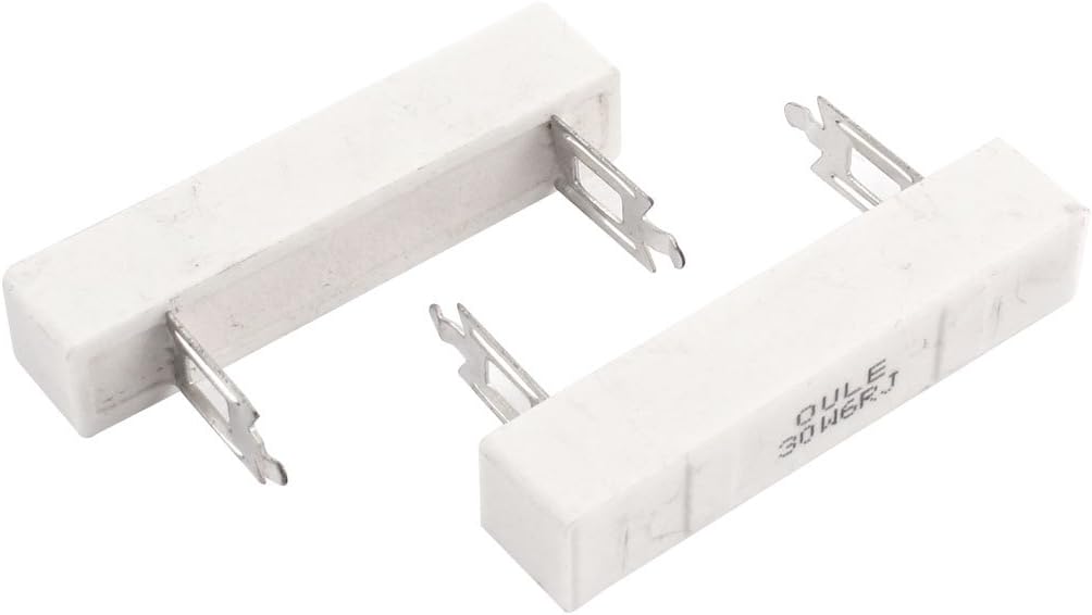 4 個の固定抵抗器セラミックセメント電力抵抗器 6 オーム抵抗器 30W 30W6RJ