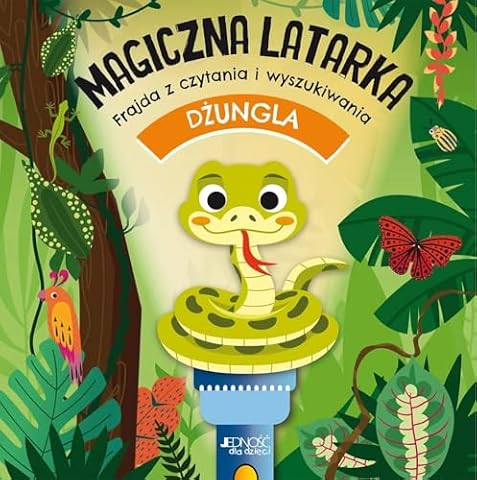 DŻUNGLA. MAGICZNA LATARKA: Frajda z czytania i wyszukiwania