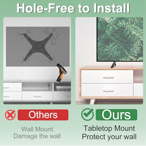 image for Motiexic TV Stand for Insignia TV Legs Replacement, Only for Insignia 