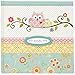 C.R. Gibson's Owl Theme, Small Photo Album Baby Book, 80 pages, 9'' x 8.9''