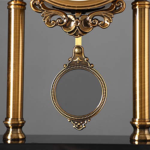 Reloj de escritorio para dormitorio y comedor con diseño creativo elegante 5