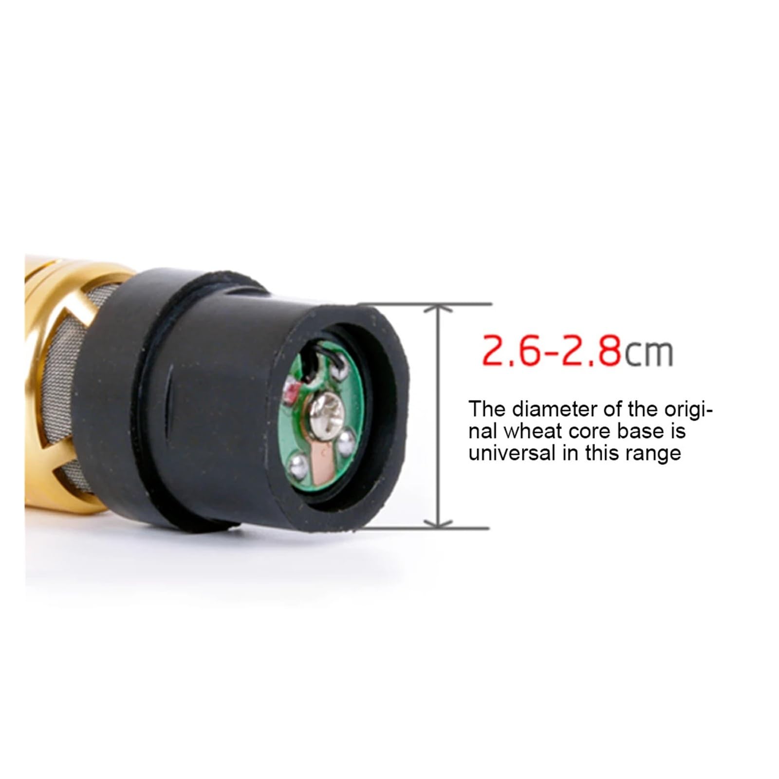 Capsula microfonica compatibile con G-MARK K9 nucleo a bobina mobile KTV pickup dinamico dedicato prestazioni ad alta sensibilità(Two pcs)