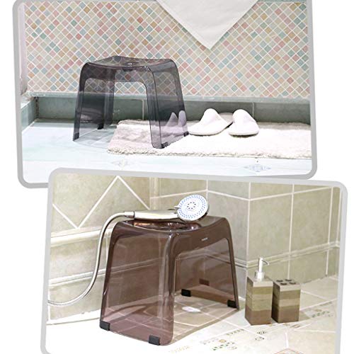 Tabouret de bain en plastique léger pour douche de maison