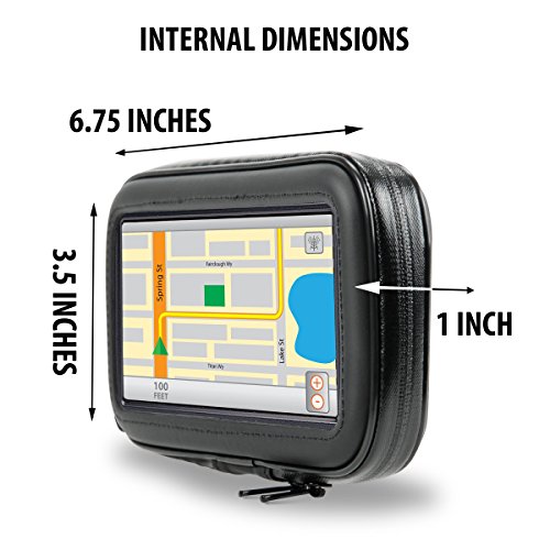 image for USA Gear Motorcycle GPS Bike Phone Mount with Handlebar Waterproof Tou