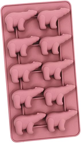 Miniatura 5 de COHEALI Moldes de silicona para tartas de cóctel, plantillas para tartas, bandejas de hielo de silicona, moldes para cubitos de hielo, moldes para