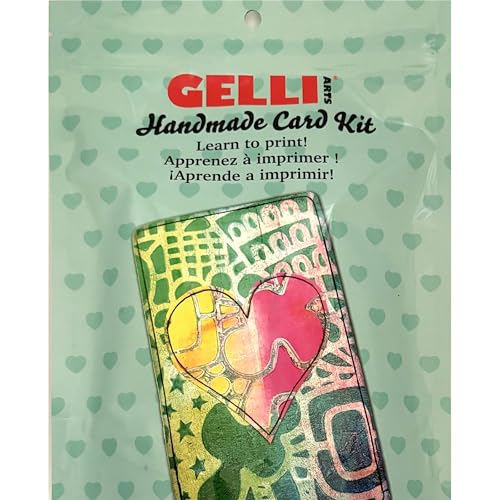 Kit de impresión en gel Gelli Arts de 5x5 el regalo de manualidades para niños