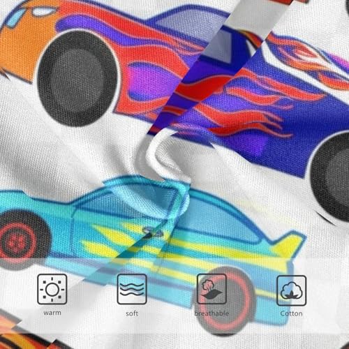 Cartoon Toddler Underwear Custom 2t Cotton Cute Panties Girl Colorful Cartoon Race Cars Briefs Kids Undies3