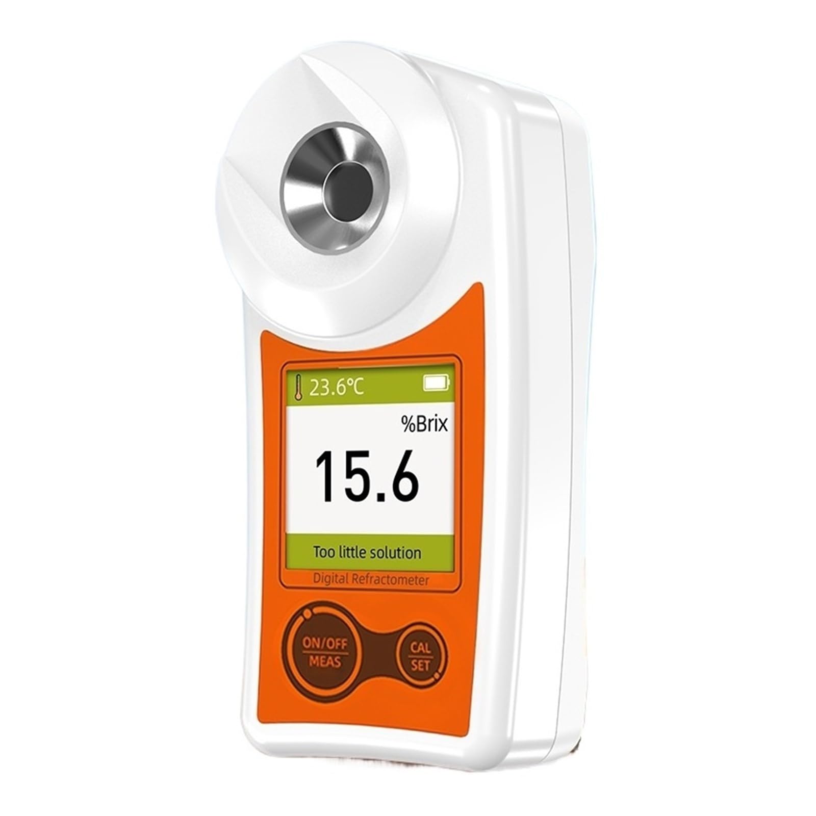 Réfractomètre Brix numérique, réfractomètre Brix à Compensation Automatique de la température Brix Meter pour Les Tests de Contenu(E06 Range 0-35)