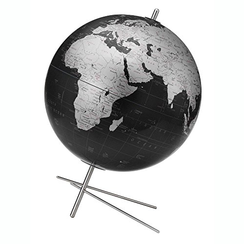 Replogle Globes Mikado Globe, Slate Gray Ocean, 12-Inch Diameter