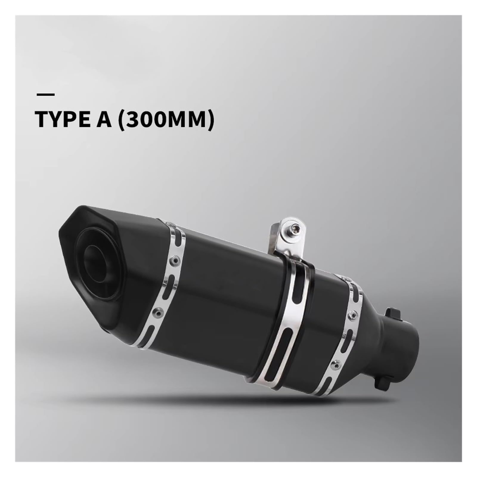 Endschalldämpfer Motorrad 300/370/470 mm Motorrad-Auspuff | 51 mm Motorrad-Auspuffschalldämpfer 300/370/470 mm mit DB-Killer(A)