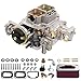 New 2 Barrel Carburetor for Weber 38/38 with Air Cleaner Filter assembly kit Carb 38X38 rebuild kit for VW Dodge Jeep Toyota Fiat Renault Ford Pickup BMW Mitsubishi 428 Electric Choke CFM390 4CYL