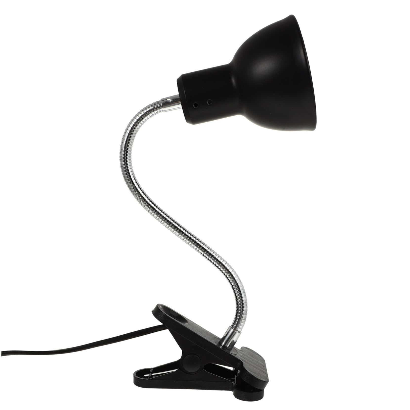 POPETPOP Lampada Solare Regolabile per Tartarughe Lampada per Reptili con Paralume Ampio e Clip di Fissaggio Basking Light per Asciugatura e Calore Funzione di Accensione Facile e Design