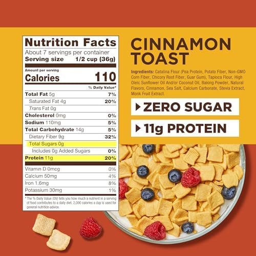 Catalina Crunch Cinnamon Toast Cereal 4 Pack | Low Carb thumb #5