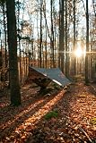 AMAZONAS Moskitiera Traveller Forest Ultra Light ze 100% bardzo stabilnego i oddychającego nylonu Ripstop, ok. 500 g, wymiary opakowania 24,5 x 8,5 cm, 275 cm x 140 cm