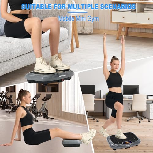 image for HOTWAVE Vibration Plate Exercise Machine for Lymphatic Drainage, Power