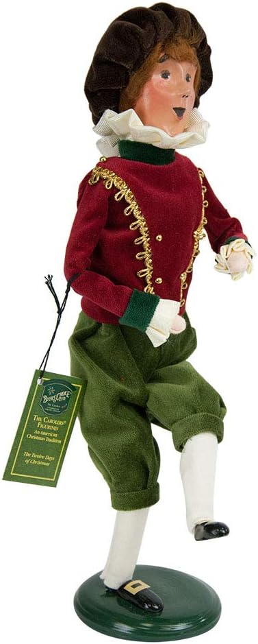 Byers' Choice 10 Lords A-Leaping Caroler Figurine 740 from The 12 Days of Christmas Collection