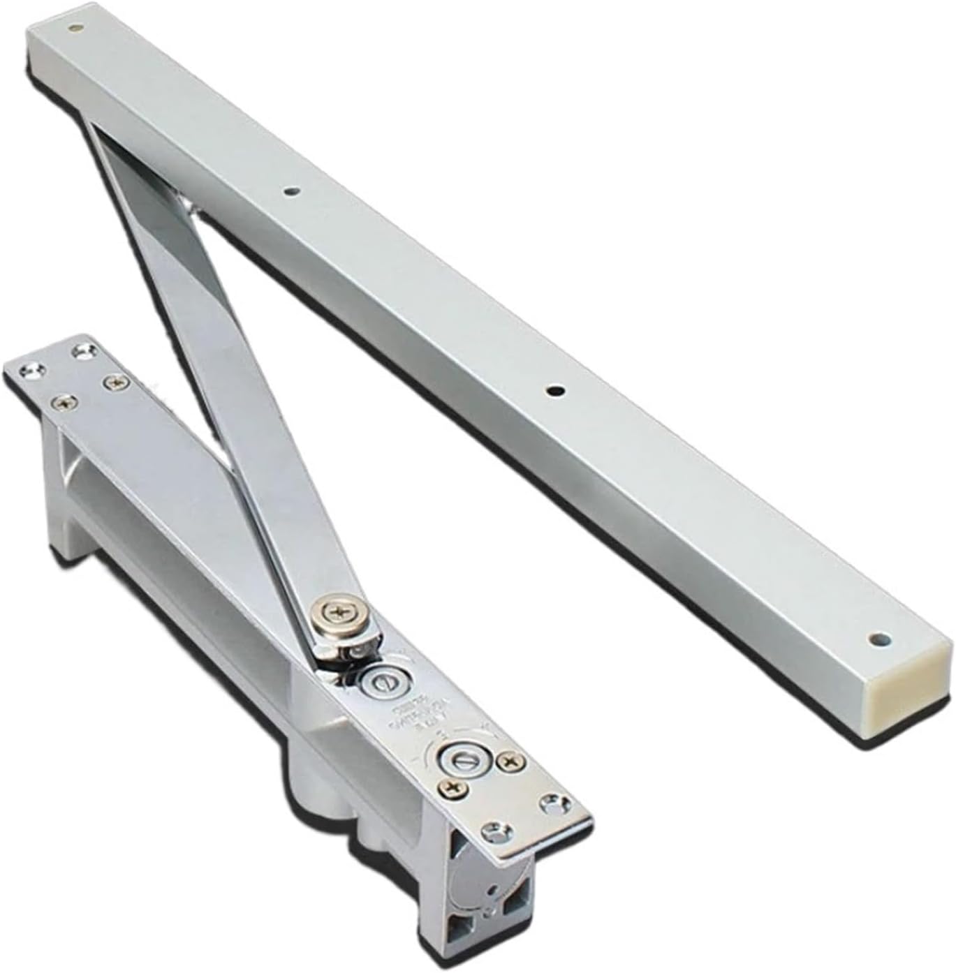 1 Set,Compatible for Invisible Hidden Automatic Door Closer Home Buffer System Adjustable Suitable for Weight 40-65kg