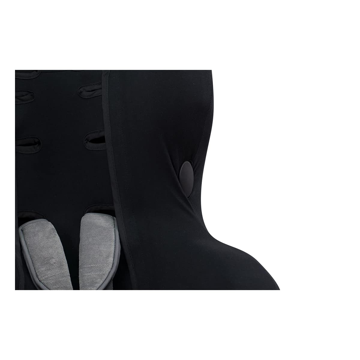JYOKO KIDS Funda para silla de coche compatible con Bébé Confort Iseos Neo y Auto Kite (Black series)
