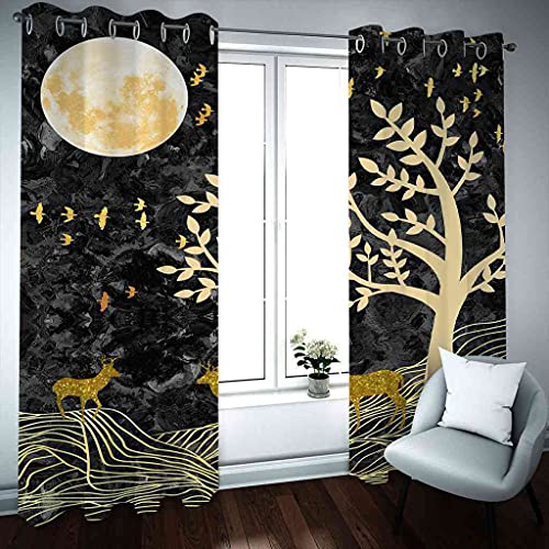 Rideaux occultants 100% polyester isolé thermique phonique 3D
