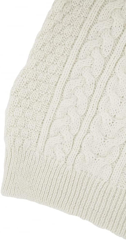 Aran Crafts Irish Mens Polo Neck Sweater, 100% Wool (R1587)