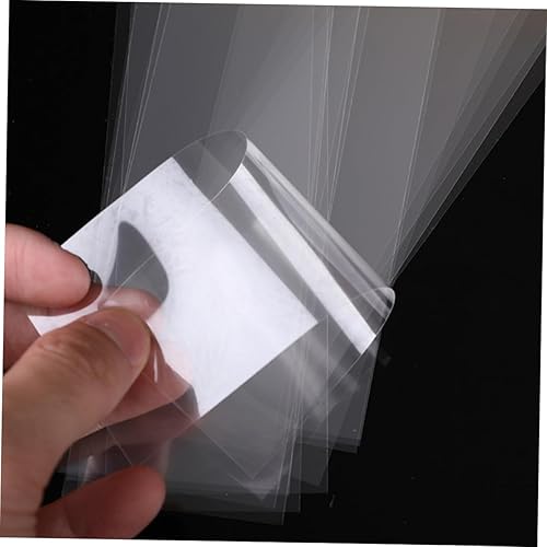 Miniatura 3 de NUOBESTY 10 hojas de plantilla en blanco de 4 mil, láminas de película PET transparente de 12 x 12 pulgadas para máquinas de corte, haz tu propia