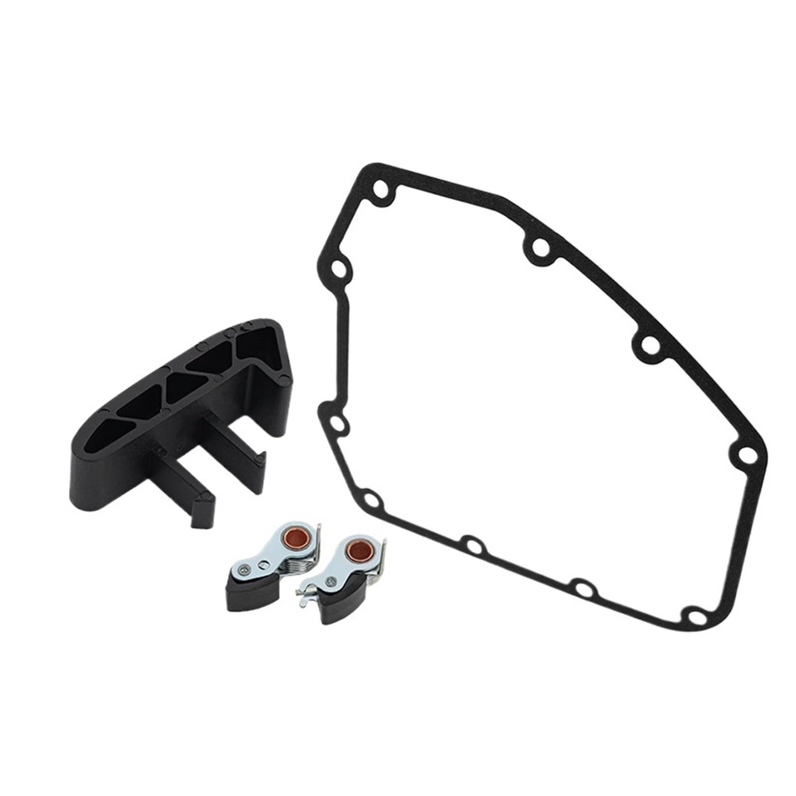 Kettenspanner Passend für Harley Twin Cam 1999-2006 Timing Cam Kettenführung Spanner Nockenabdeckung Dichtung Kettenspanner Motorradspanner(Set 1)