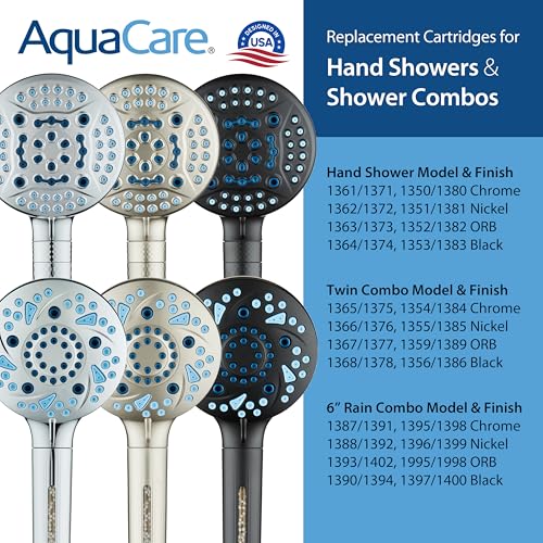 AquaCare 2-Pack American KDF Pure Shower Filter Replacement Cartridges - Image 5
