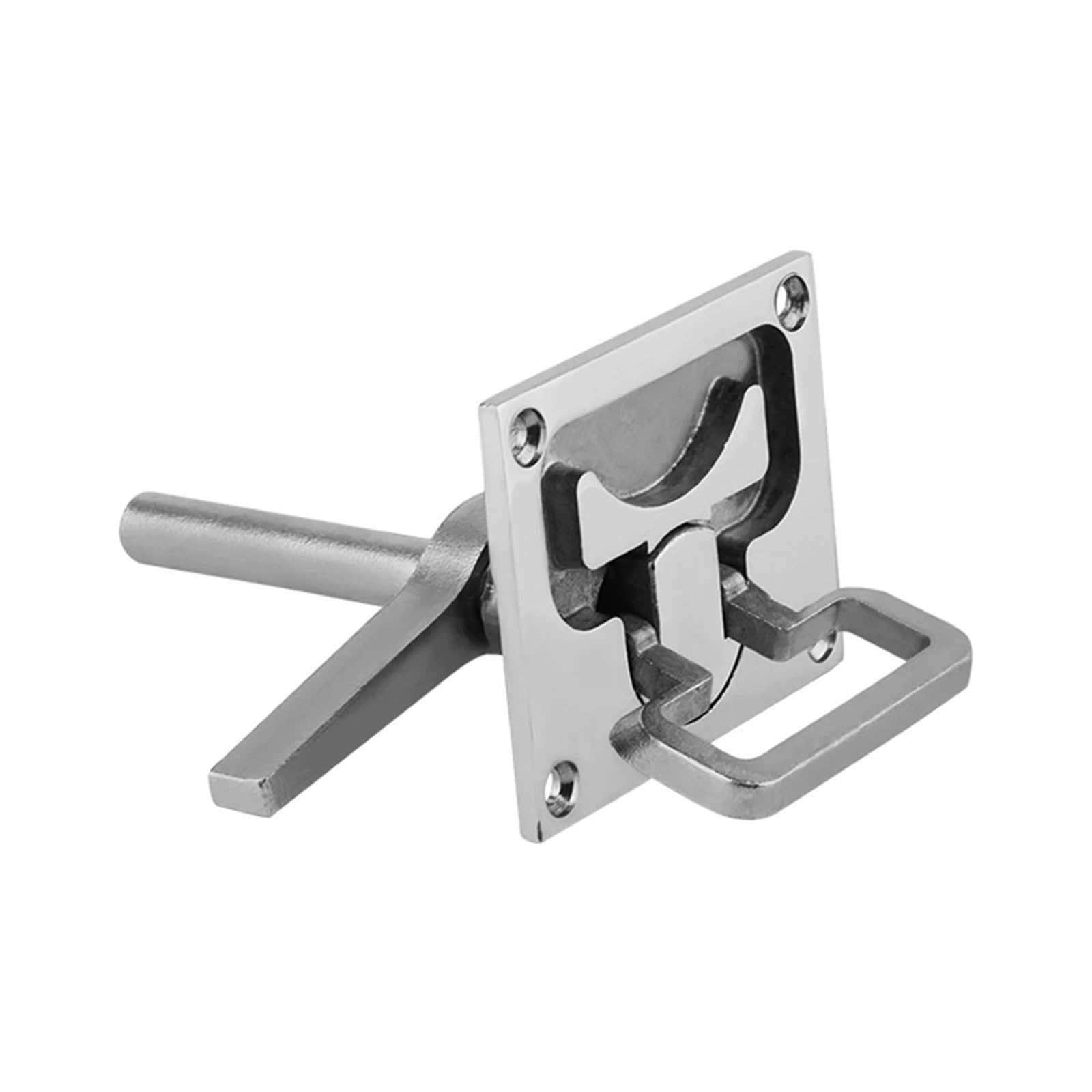 316 Stainless Steel Boat Turning Lock Handle Flush Marine Hatch Latch Boat Accessories 1Pcs