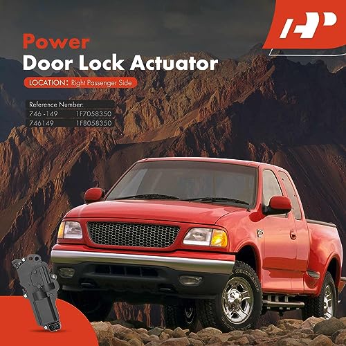 Image of A-Premium Right Door Lock Actuator | Compatible with Ford Lincoln Mazda & Mercury - for F-150 F-250 Freestar Taurus Navigator B2300 Montego Sable & More