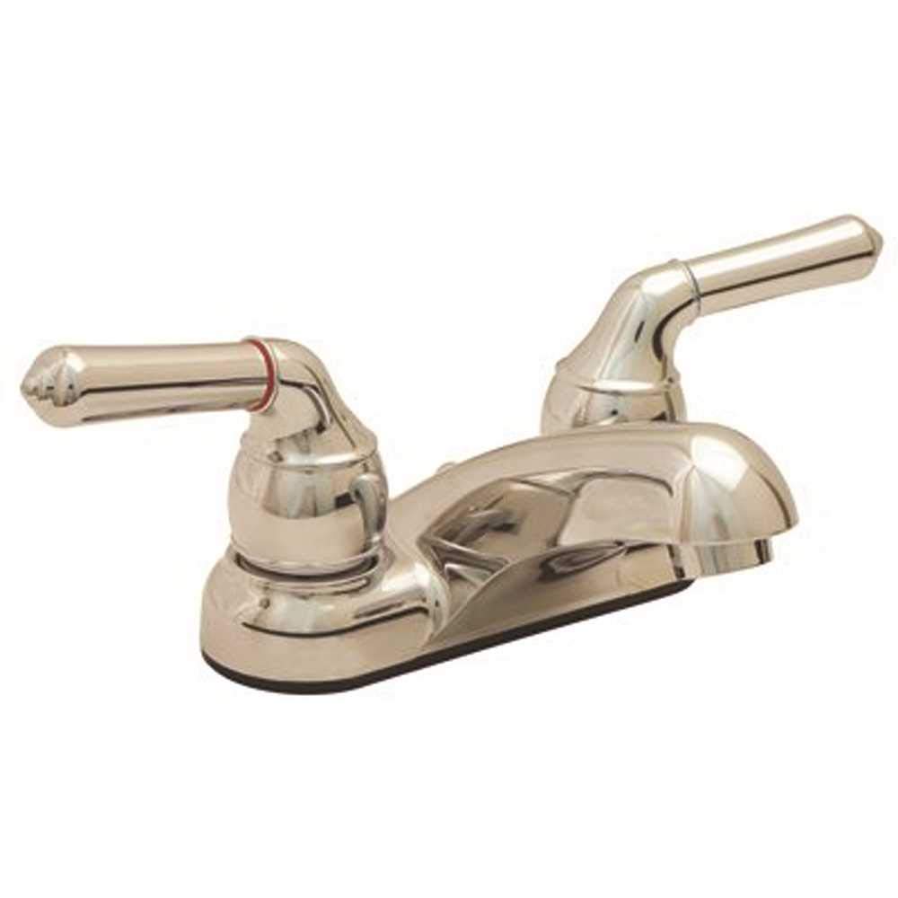 Proplus 120383 Bathroom Faucet Non Metallic with Abs Pop Up Lead Free Chrome -