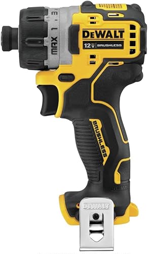 DEWALT XTREME 12V MAX* Destornillador inalámbrico, 1/4 pulgadas, solo herramienta (DCF601B)