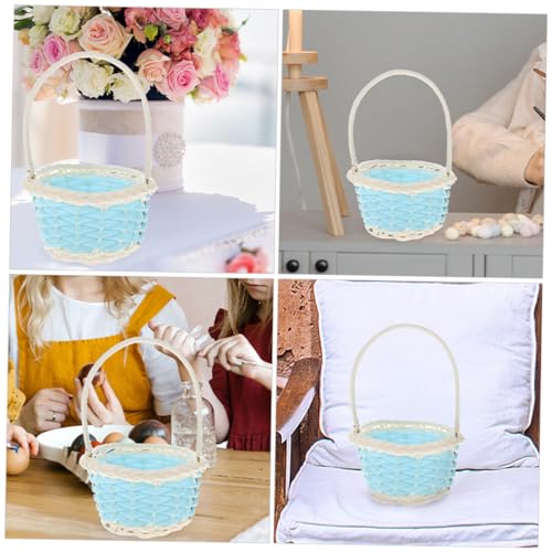 Mini panier plastique PP pour décoration table de baby shower