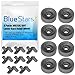 Ultra Durable WD35X21041 Dishwasher Lower Rack Roller & Stud Replacement Kit by Blue Stars – Exact Fit For GE Dishwashers – Replaces WD12X10136 WD12X10277 WD12X10261 - PACK OF 8