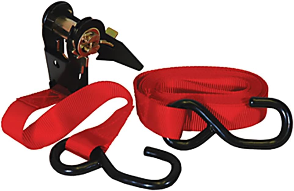K Tool International Tie Down Strap Ratcheting 1in x 15ft.