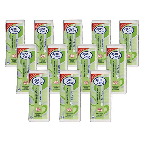 Jean Carol Bio Care Watte, perforiert, 14er Pack (14 x 80 Stück) Cover