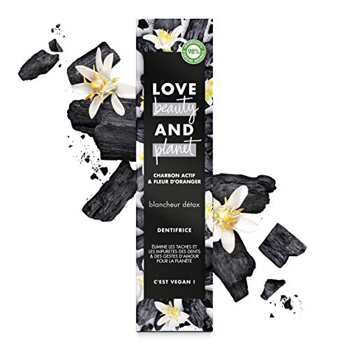 Love Beauty And Planet Zahnpasta, Aktivkohle und Orangenblüte, 75 ml – Ansicht 1