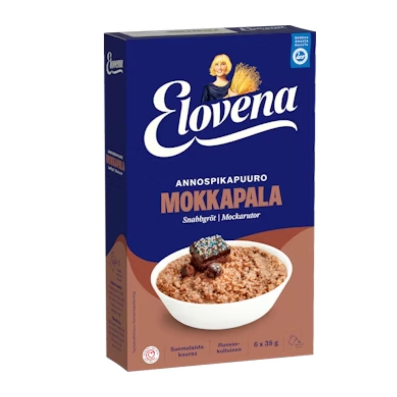Avena Instantánea Elovena Sabor Mocha 210g
