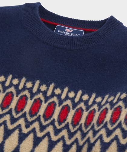 vineyard vines Men's Heritage Fairisle Crew4