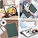 iMieet iPad Pro 13 Inch Case (M5/M4) 2025/2024 with Pencil Holder, Trifold Stand Smart Case with Soft TPU Back, Auto Wake/Sleep (Midnight Green)
