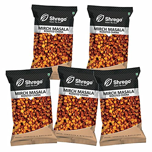 Image of SHREGO Mirch Masala Roasted Chana, Snack and Namkeen, Vacuum Packed (750 Gm)