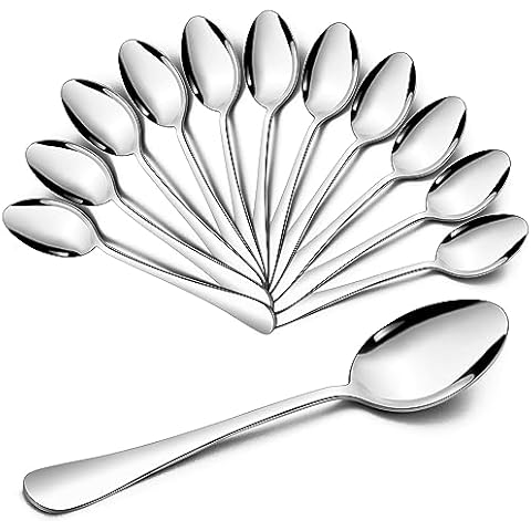 Joyfair Stainless Steel Teaspoon Set of 12 Cover