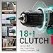 DCA Cordless Drill Set, 40 N.m Torque, 10mm Keyless Chuck, Electric Power Drill with 2.0Ah Battery and Charger,18+1 Position,24-Piece 20V Drill Driver Kit, ADJZ2035