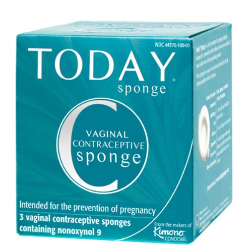 Today Vaginal Contraceptive Sponges, 3 ct.