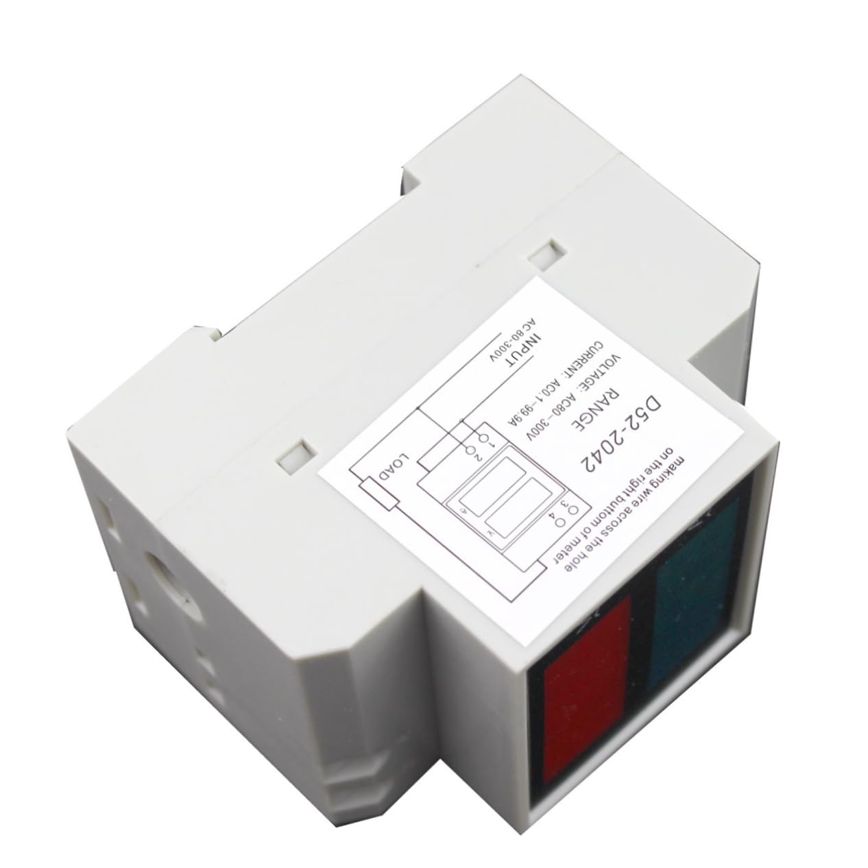 Hemobllo 2st Voltmeter Digital Spannungs- Und Strommesser Volt-ampere-meter Kühlsystem Für Aquarien Töte Ein Watt Schaltungsmessgerät Killawatt Leistungsmesser Dynamometer Multifunktion
