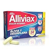 ALLIVIAX - Alivia varios tipos de dolor hasta por 12 horas, con Naproxeno Sódico 550mg. Caja con 20 tabletas.