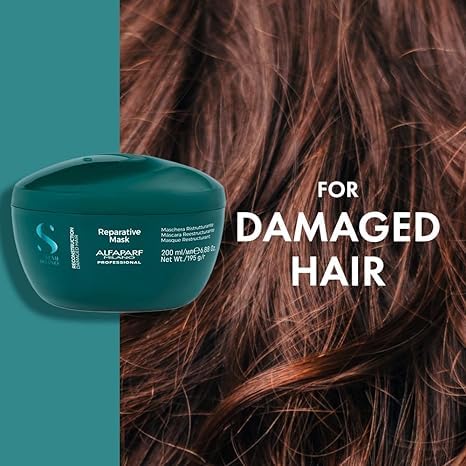 Miniatura 3 de Máscara reparadora de reconstrucción para cabello dañado - Seguro para cabello teñido - Reparación del cabello dañado - Sin parabenos y parafina -