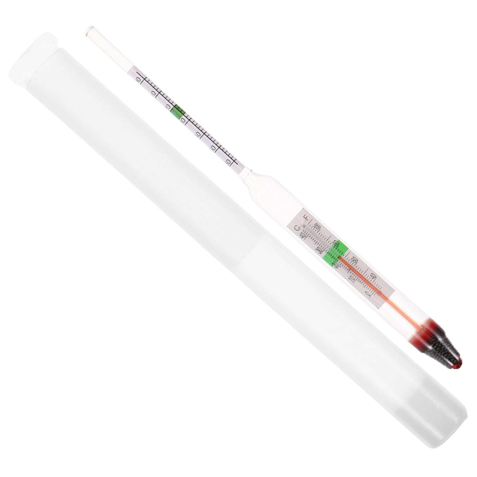 Supvox 10 Sätze Salzgehaltmesser für Meerwasser Aqua Hydrometer Tank Dichte Messgerät Meersalz groß Meerwasserqualitätstester Aräometer aus Glas Werkzeug zum Testen von Meerwasser Plastik